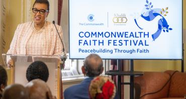 Commonwealth Secretary-General at the launch of the Commonwealth Faith Festival