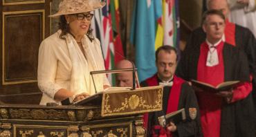 The Rt Hon Patricia Scotland KC, Commonwealth Secretary-General at Westminster Abbey on Commonwealth Day 2023