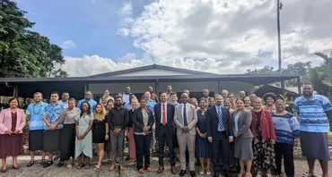 Climate Finance training participants in Fiji