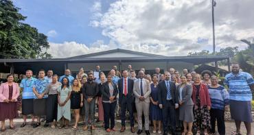 Climate Finance training participants in Fiji