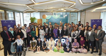 Group photo of young leaders at the Commonwealth Asian regional summit