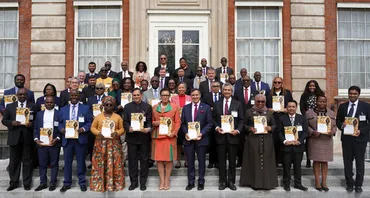 Heads of public service group photo