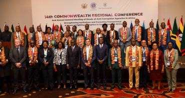 Group photo at the 14th Commonwealth Regional Conference of Heads of Anti-Corruption Agencies 