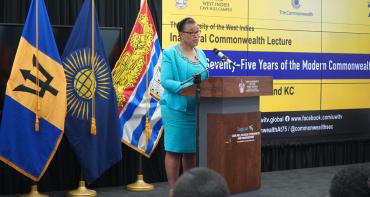 Commonwealth Secretary-General The Rt Hon Patricia Scotland KC