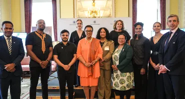 Guests-From-The-Ocean-Sector-At-Marlborough-House