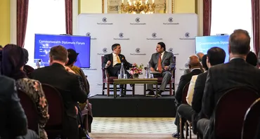 Interviewing-ASG-Commonwealth-Diplomat-Forum