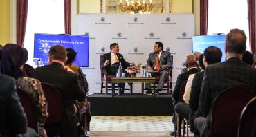 Interviewing-ASG-Commonwealth-Diplomat-Forum