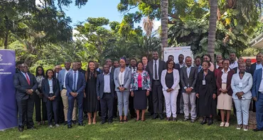 A workshop held in Lusaka training Zambia 