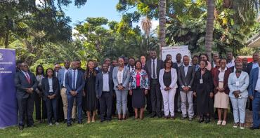 A workshop held in Lusaka training Zambia 