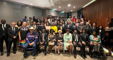 Family photo of ministers at the 11th Commonwealth Sports Ministers Meeting