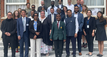 A group photo of attendees at an event hosted by the Commonwealth Secretariat and United Nations Convention to Combat Desertification (UNCCD)