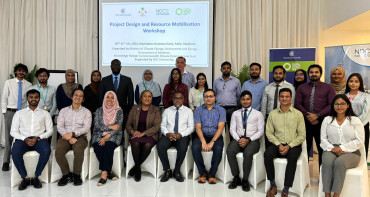 People attend a workshop 