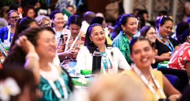 delegates at the Commonwealth Womens Forum CHOGM 2024