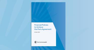 Cover image of Finance Policies to Achieve the Paris Agreement