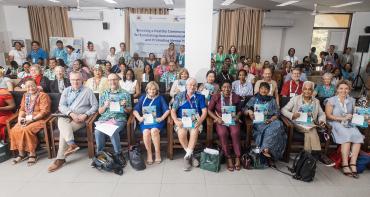 Group photo of participants at the NCDs and mental health side event for CHOGM 2024