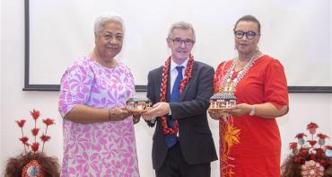 Sport Breakfast on sidelines on CHOGM in Samoa.