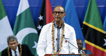President of Rwanda, H.E. Paul Kagame, at the Opening Ceremony for CHOGM 2024