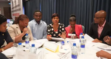 Tanzanian judges and officials