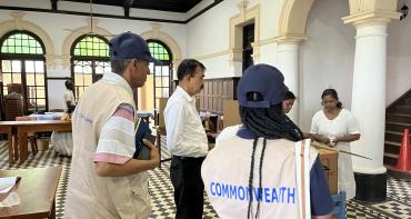 Commonwealth Observers watching poll preparations in the 2024 Sri Lanka elections