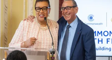 Commonwealth Secretary-General, the Rt Hon Patricia Scotland KC and Khalili