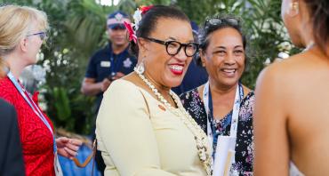 The Commonwealth Secretary-General, the Rt Hon Patricia Scotland KC