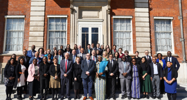 Group photo of representatives who attended the Commonwealth Advisory Committee on Health (CACH) in London