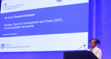 Dr Lin Sambili-Gicheha, Sports Adviser in the Social Policy Development team at the Commonwealth Secretariat