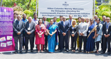 Group photo of participants at the Commonwealth Election Professionals workshop in Sri Lanka