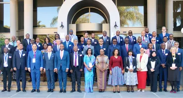 Delegates at the Commonwealth Trade Ministers Meeting
