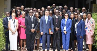 Delegates at the Commonwealth anti corruption conference in Saint Lucia