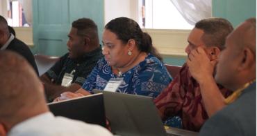 IT officials attending the workshop at Marlborough House