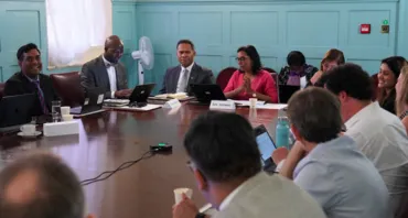 Participants at the roundtable discussion during London Climate Week