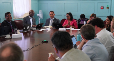 Participants at the roundtable discussion during London Climate Week