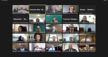 Zoom screenshot from meeting