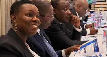 delegates at a cybercrime symposium in Ghana