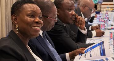 delegates at a cybercrime symposium in Ghana