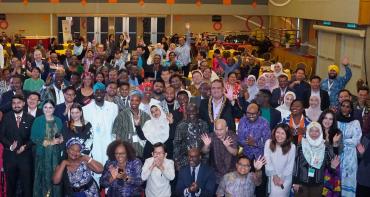 Group photo of delegates at the 5th Global Youth Work Conference