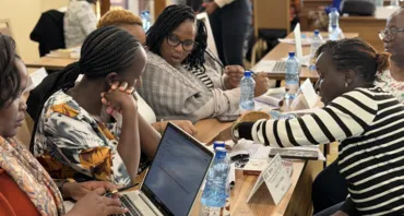 Magistrates working on group exercises