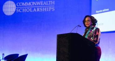 SG Botchwey at Commonwealth Scholarships