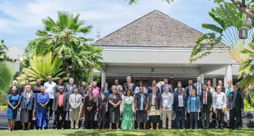 Commonwealth law ministers group photo