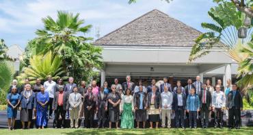 Commonwealth law ministers group photo