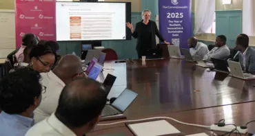 Commonwealth IT officials learning about Meridian