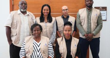 Group photo of Antigua and Barbuda election observers