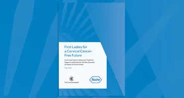 Cover image of the First Ladies for a Cervical Cancer‑ Free Future toolkit