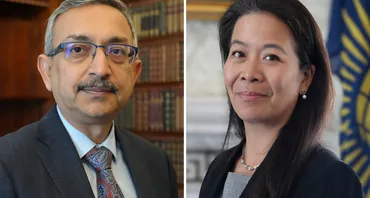 DSG Tanmaya Lal and DSG Tania Baumann