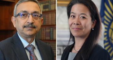 DSG Tanmaya Lal and DSG Tania Baumann