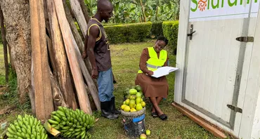 Shifra Ainomugisha at the Solafam Uganda Limited