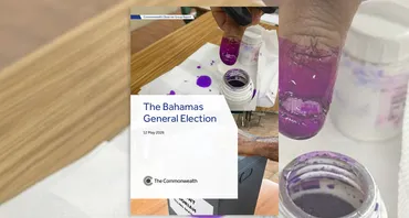 Cover image of the Bahamas Election report