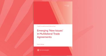 Emerging ‘New Issues’ in Multilateral Trade Agreements