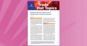 Modes of Service Delivery and Global Value Chain Participation